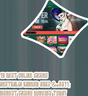 Best australian casino bonuses