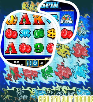 Cash spin slot machine