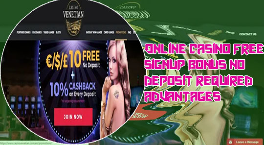 Casino welcome bonus no deposit required