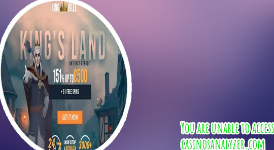 King billy online casino