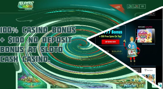 No deposit bonus codes for sloto cash casino