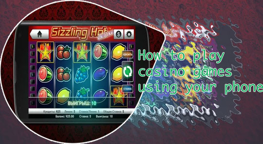 Online mobile casino slots
